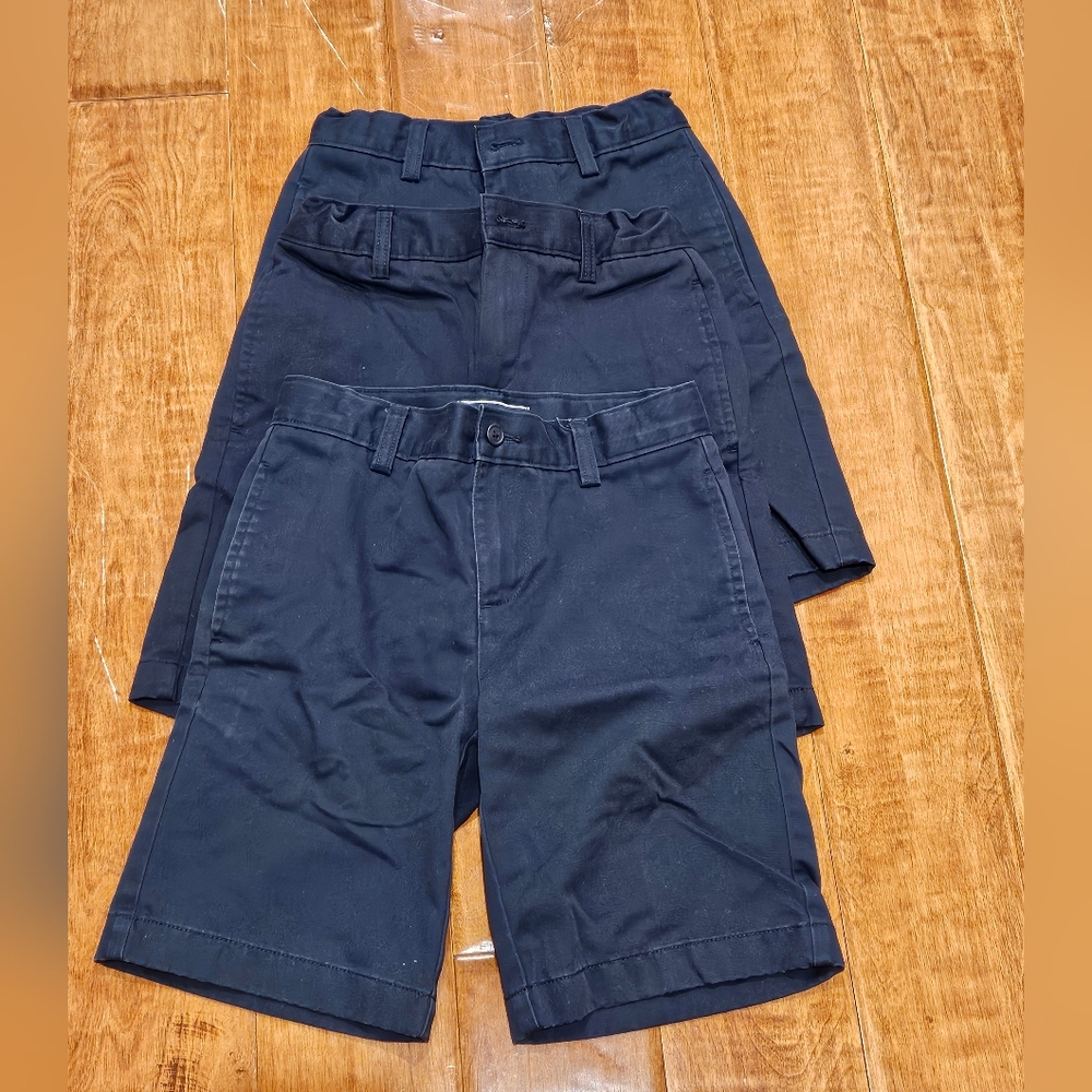 Boys size 8 Lands End Uniform Shorts